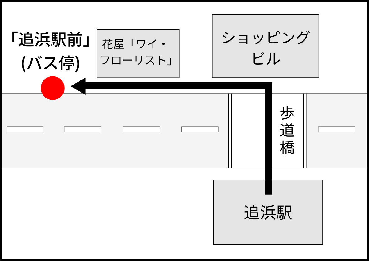 バス停「追浜駅前」